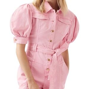 BRAND NEW AJE CECILLY DENIM JUMPSUIT